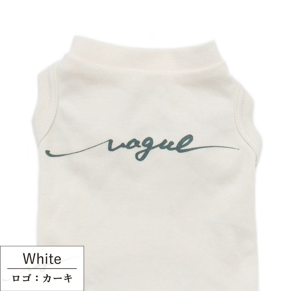 Vague 犬 服 洋服 犬の服 ドッグウェア ペットウェア ペアルック お揃い タンクトップ 袖なし 小型犬 フレブル ダックス 綿 コットン 日本製 春 夏 秋 おしゃえ かわいい 