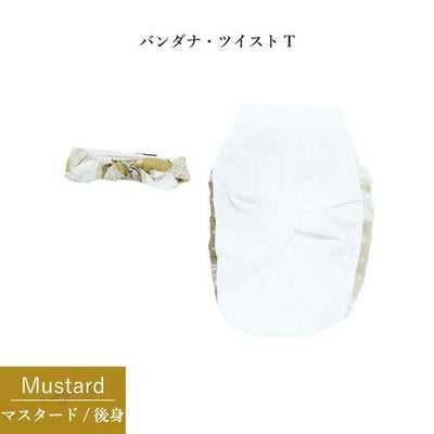 【Tシャツとネックアクセサリーセット】【1000円引き】お揃いペアルックコーディネート犬服洋服犬の服ペットウェア小型犬ダックスフレブルあす楽メール便送料無料誕生日記念日春夏父の日母の日プレゼントギフトラッピング無料バンダナ柄