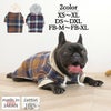 【ポイント20倍】ラッピング無料犬服洋服犬服犬の服ドッグウェアペット服小型犬超小型犬フレブルダックス冬あす楽メール便送料無料誕生日記念日父の日母の日ホワイトデープレゼントギフトペアルックお揃いチェックパーカー防寒日本製